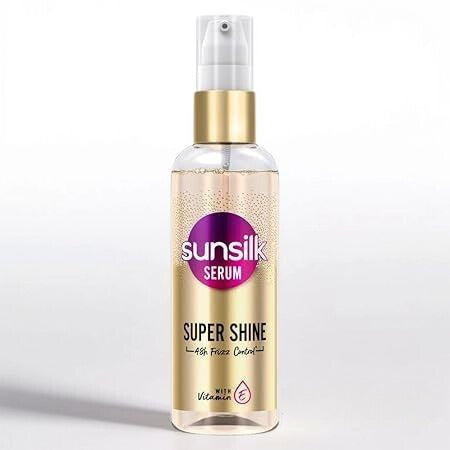 Sunsilk Hair Serum - 48 hours Frizz free & Shine Enhancer for Smooth, Radiant Hair 100ml