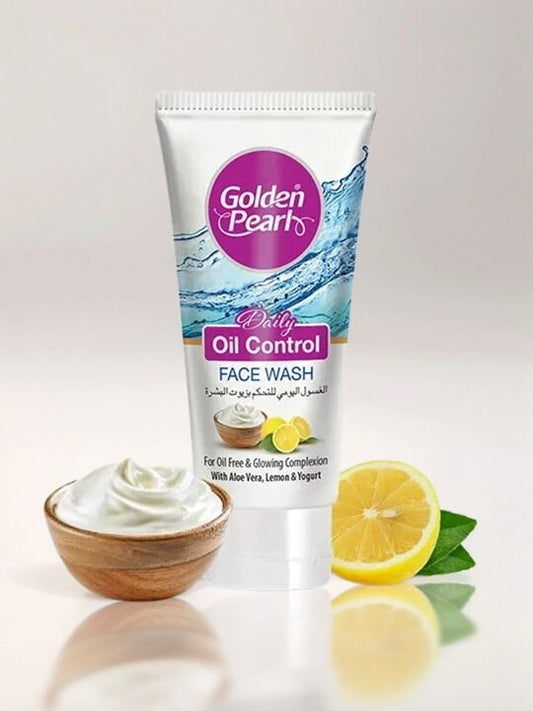 Golden Pearl Oil Control Face Wash– Purify & Balance Oily Skin 150ml