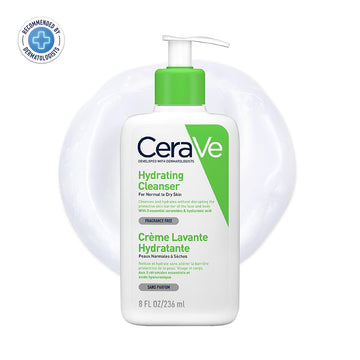 CeraVe Hydrating Facial Cleanser - Gentle & Creamy Cleanser -236ml