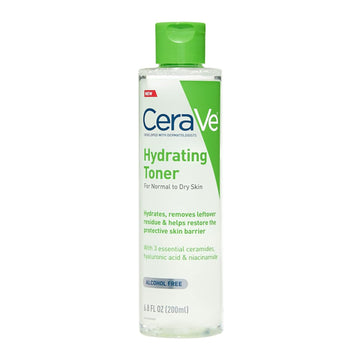 CeraVe Hydrating Toner - pH-Balancing & Moisture-Restoring Skincare 190ml