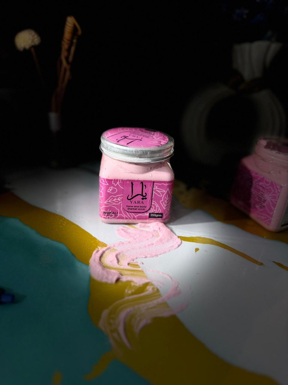 YARA Face & Body Sherbet Scrub – Whitening & Long-Lasting Fragrance | 350g