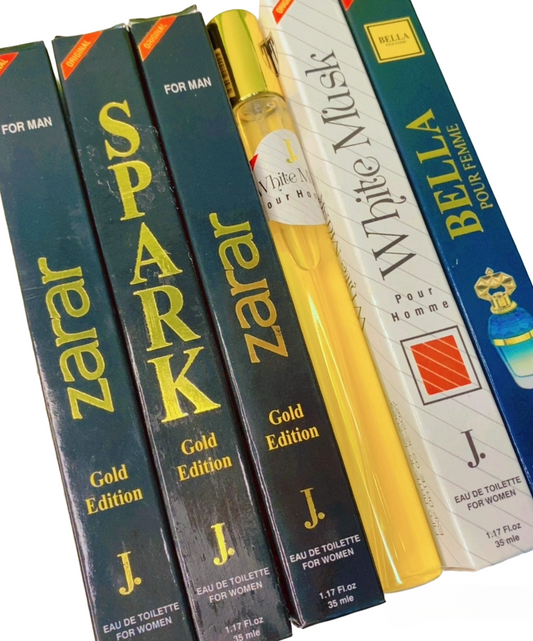 J. Pen Perfume Set of 5: Luxury Collection of Signature Scents