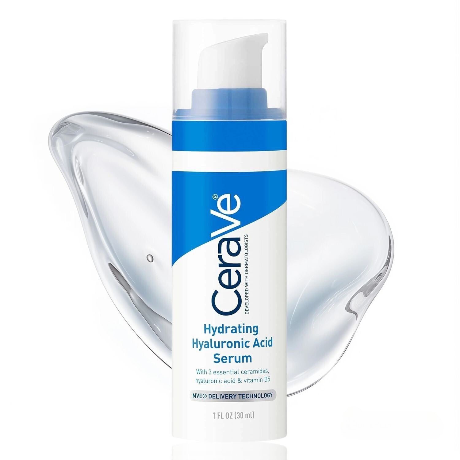 CeraVe Hydrating Hyaluronic Acid Serum - Deep Moisture & Barrier Support 30ml