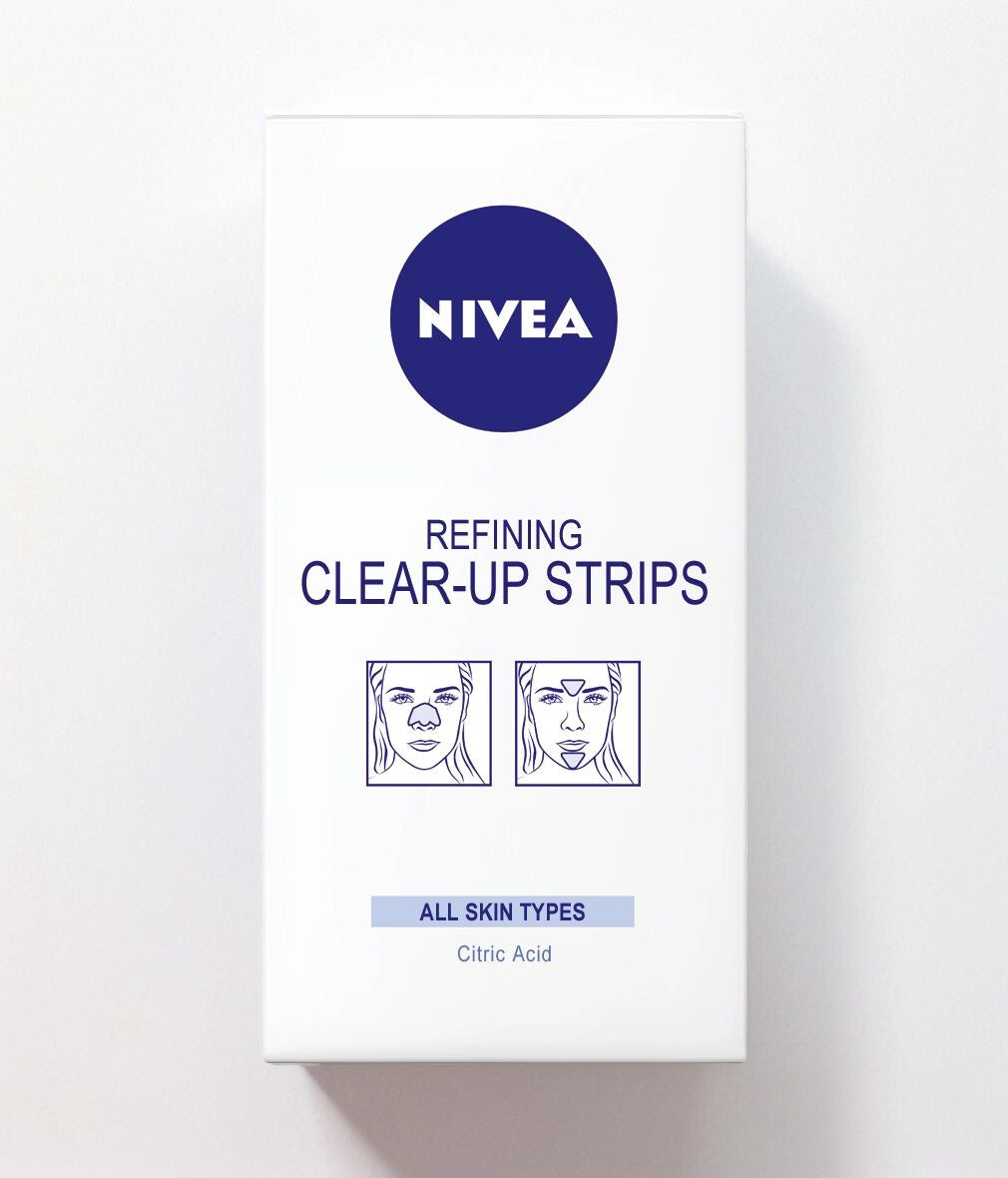 Nivea Nose Strips - Deep Cleansing Pore Strips for Blackhead Removal & Clearer Skin
