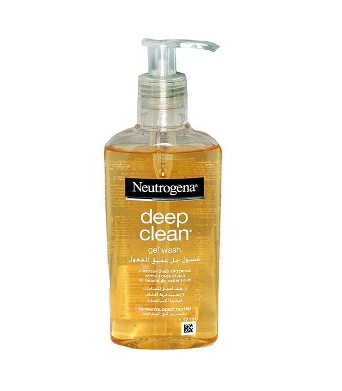Neutrogena Deep Clean Gel Face Wash, Oil-Free Cleanser for Clear & Fresh Skin 200ml