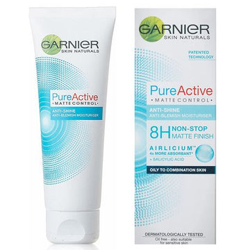 Garnier Moisturiser , Oil-Free Hydration & 24-Hour Shine Control 50ml